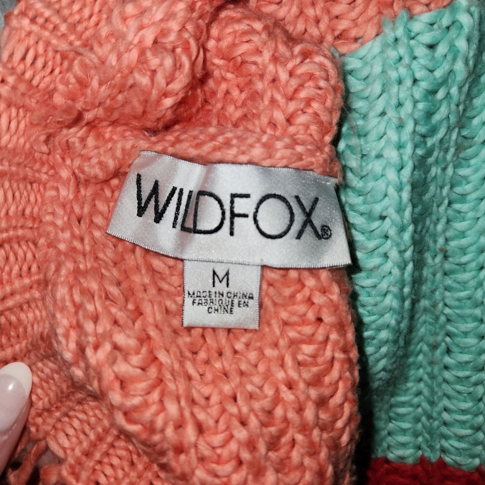 Wildfox Multi Color Sweater - Picture 3 of 4
